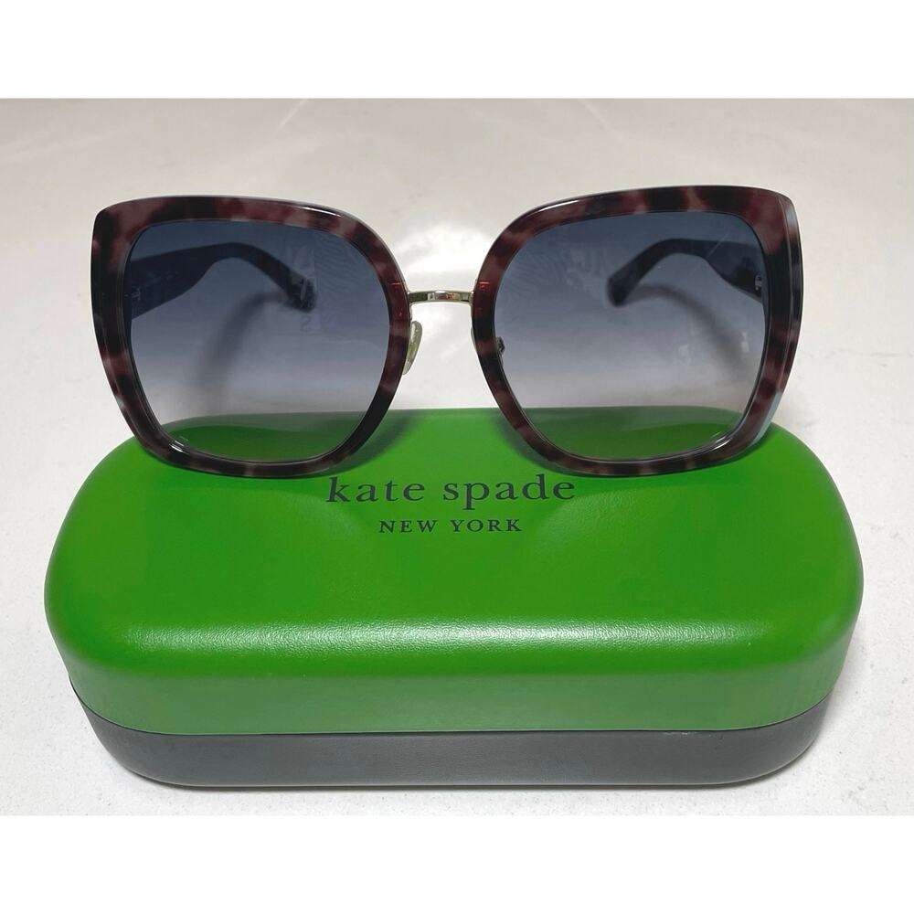 Kate Spade Sunglasses Hello Sunshine NEW Kimber/G/S JBW Blue Gradient/Blue Lens
